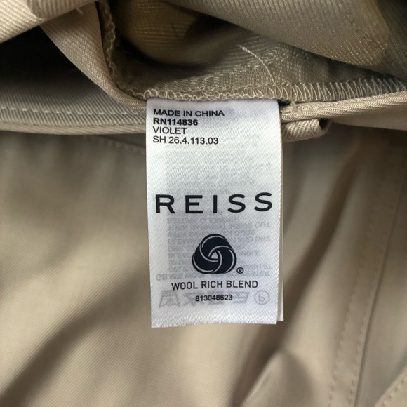 Reiss ‘Violet’ Mid Rise Cargo Trousers, Size 12 - Picture 4 of 5